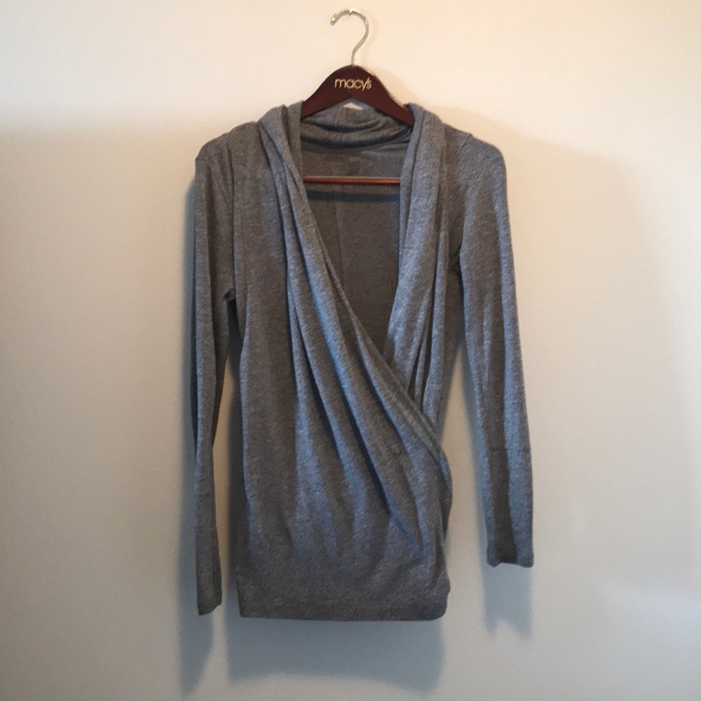 Zella ‘Enlighten Me’ Wrap up cardigan